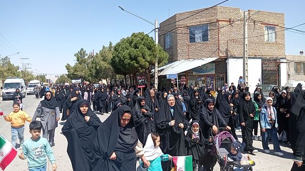 حضور پر شکوه مردم شهرستان جاجرم در راهپیمایی روز جهانی قدس