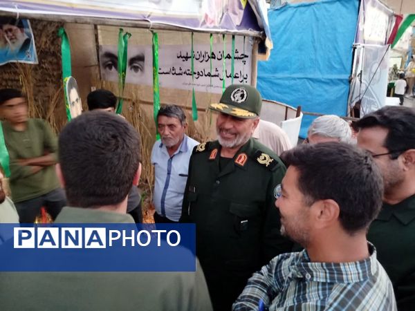  بازدید مدیرکل بنیاد حفظ آثار و نشر ارزش های دفاع مقدس خراسان رضوی از نمایشگاه  کنگره ملی شهید مدرس (ره) 