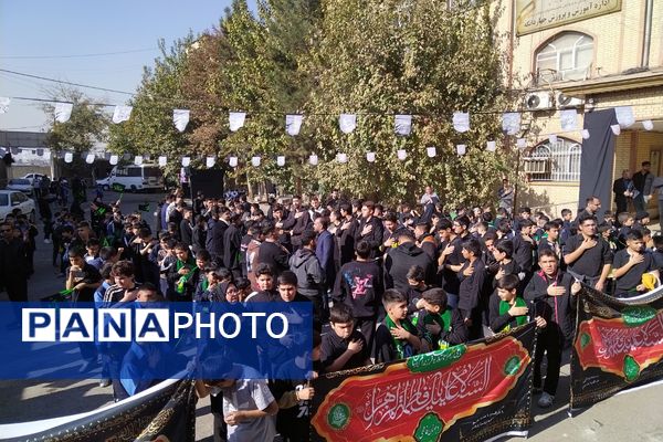 برپایی مراسم سوگواری بانوی دو عالم حضرت فاطمه (س)