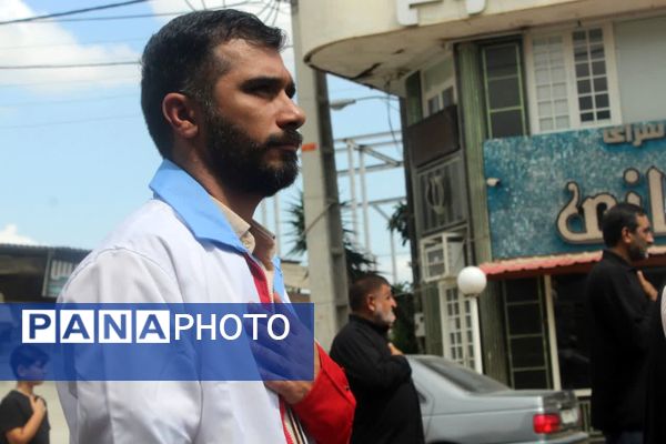 پیاده‌روی جاماندگان اربعین در گلوگاه 
