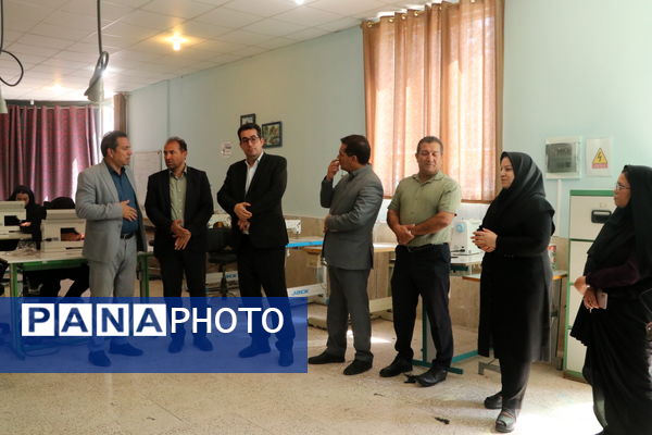 بازدید از کارگاه طراحی دوخت هنرستان ثمین