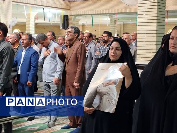  مراسم سوگواری به‌مناسبت شهادت شهدای خدمت در شهرستان چرداول