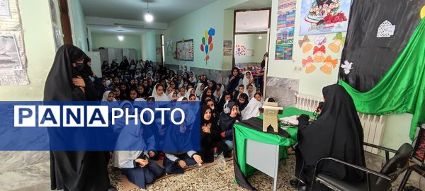 مراسم عزاداری شهادت حضرت فاطمه زهرا(س) در مدرسه شهید خاقانی شیروان