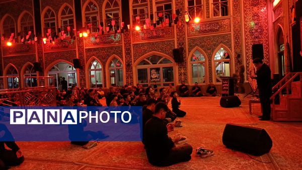 برگزاری مراسم عزاداری شب دوم  ماه محرم در تکیه ابوالفضلی نیشابور