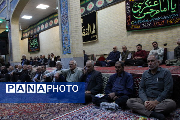 مراسم عزاداری فاطمیه در حسنیه چهارده معصوم یزد