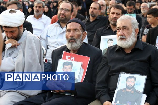 مراسم اربعین شهدای اقتدار آذربایجان شرقی 