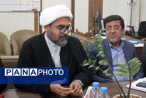 جلسه هماهنگی سوگواره «احلی من العسل» آموزش و پرورش استان بوشهر