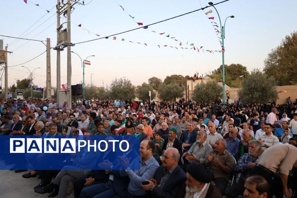 آیین افتتاح آموزشگاه خیر نیک‌اندیش جعفر شکیب در مهریز