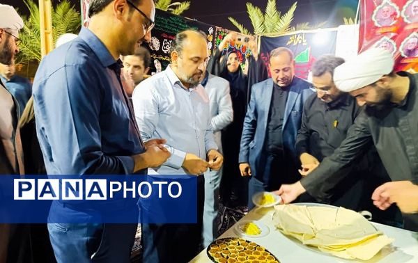 حضور معاون وزیر آموزش‌وپرورش در موکب  اربعینی انصار الحسین فرهنگیان و دانش آموزان حمیدیه