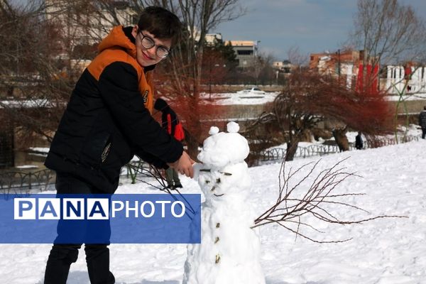 جشنواره آدم برفی در ارومیه