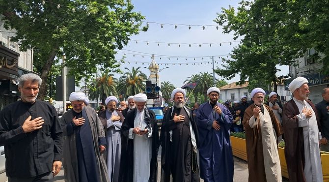 عزاداری سالروز شهادت امام جعفر صادق (ع) در قائمشهر