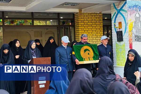 گرامیداشت دهه کرامت در هنرستان ایثار ناحیه یک شهرری