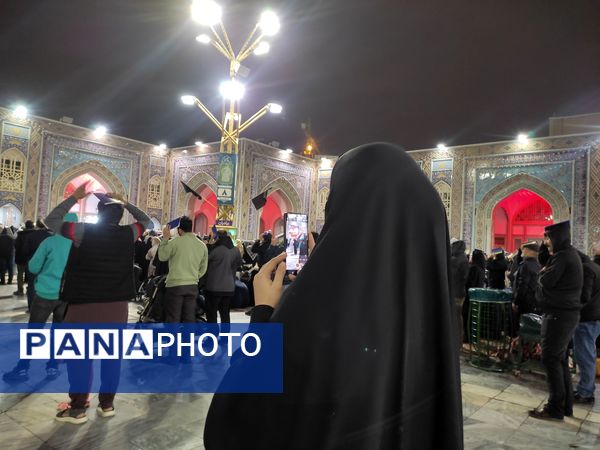 مراسم احیا در شب ۲۳ ماه رمضان در حرم مطهر رضوی 