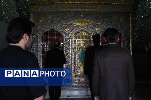 حضور معاون پرورشی و فرهنگی وزیر آموزش و پرورش در گلزار شهدای بجنورد