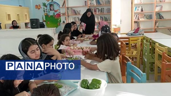 کارگاه«بازی کن، پیتزا بپز» در کانون پرورش فکری کودکان و نوجوانان حاجی آباد