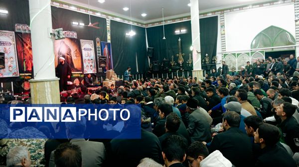 مراسم عزاداری شام شهادت حضرت زهرا (س) در کاشمر