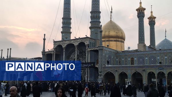 مراسم عزاداری شام شهادت امام هادی(ع) در حرم بانوی کرامت 