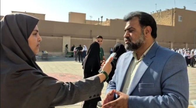 برگزاری جشنواره مسابقات ورزشی در مدرسه شاهد پوررضایی