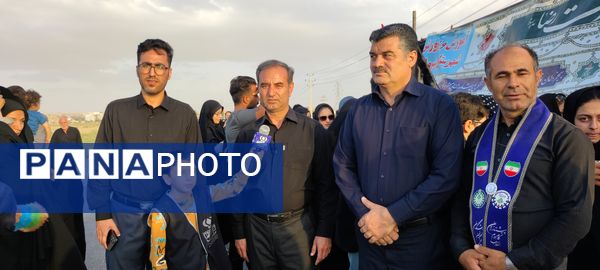 برپایی موکب نهادهای اداره آموزش و پرورش در شیروان