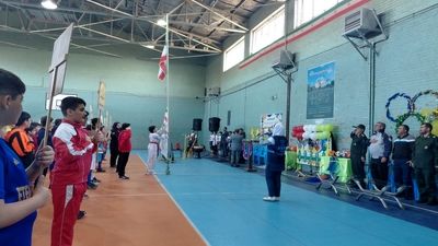 افتتاحیه المپیاد ورزشی درون مدرسه ای در خلخال