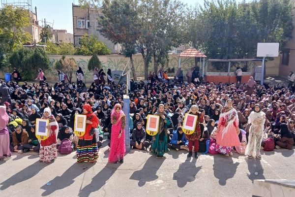 برگزاری جشن هفته تربیت‌بدنی در مدرسه ام‌ابیها 