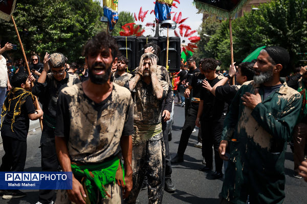 آیین سنتی کاروان عزاداری بنی اسد در تهران