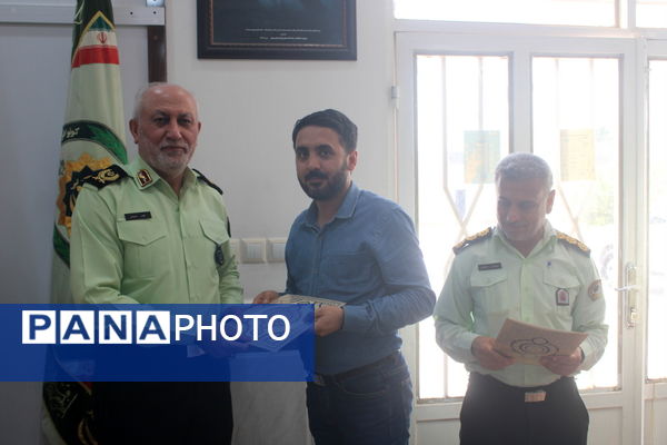 نشست خبری فرمانده انتظامی استان بوشهر با اصحاب رسانه 