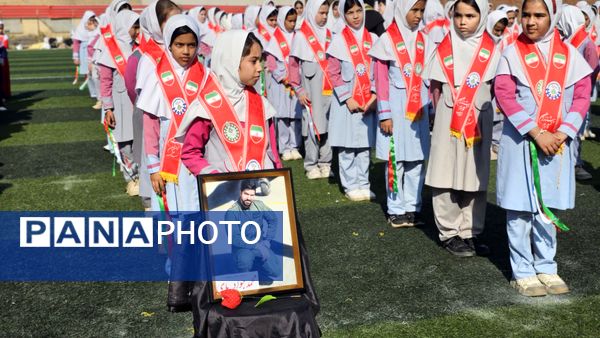 مانورتشکیلاتی استانی سازمان دانش‌آموزی با محوریت وطن یار