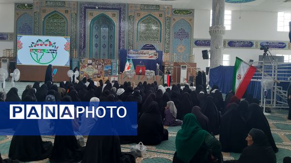 هیات دخترانه این‌بار از نوع حماسی در شهرستان لردگان