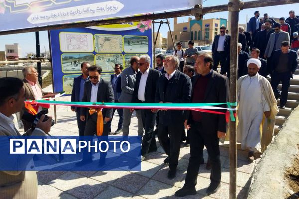 افتتاح چندین پروژه عمرانی، تفریحی، خدماتی در دهه فجر