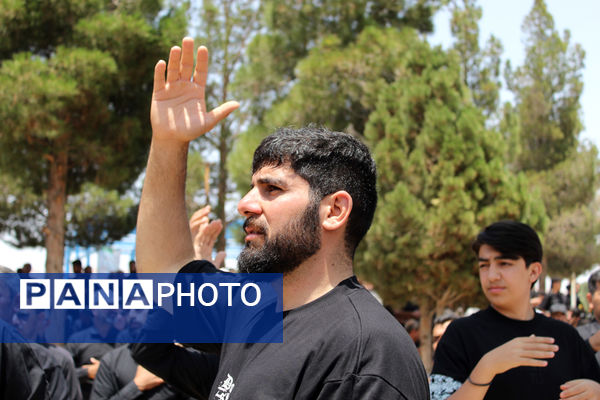 عزاداری عاشورای حسینی در شهر درق