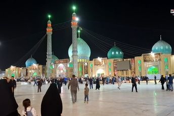 اردوی هیات دانش‌آموزی «ریحانة النبی» در مسجد مقدس جمکران 