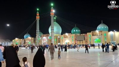 اردوی هیات دانش‌آموزی ریحانة النبی در مسجد مقدس جمکران 