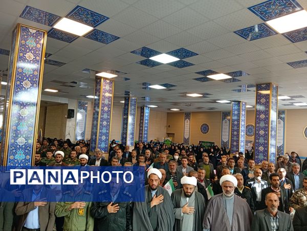 مراسم گرامیداشت حماسه 9 دی ماه و سالروز شهادت شهید حاج قاسم سلیمانی 