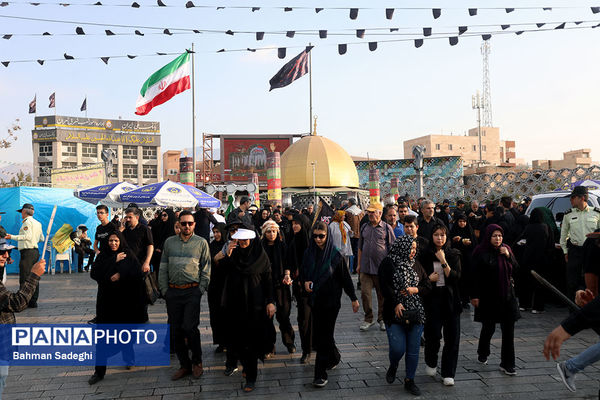 پیاده روی جاماندگان اربعین حسینی - تهران