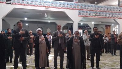 اولین سالگرد شهید جمهور و یارانش در شهرستان سملقان