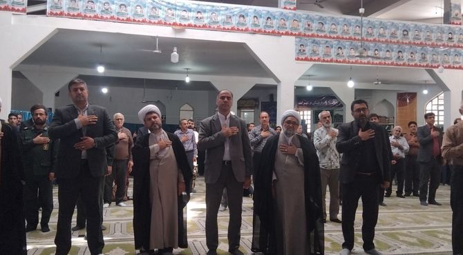 اولین سالگرد شهید جمهور و یارانش در شهرستان سملقان