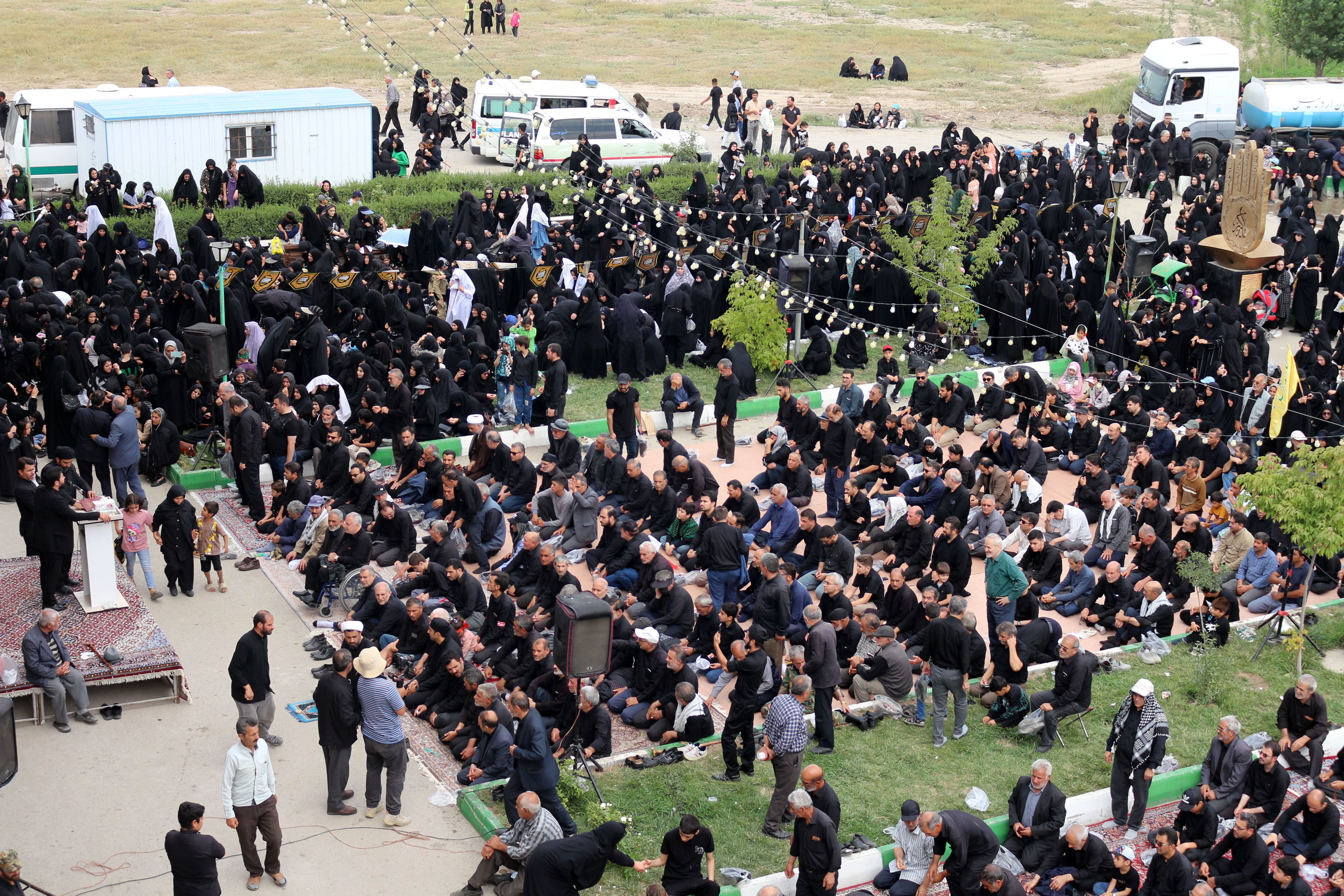 پیاده‌روی باشکوه جاماندگان اربعین حسینی در اردبیل