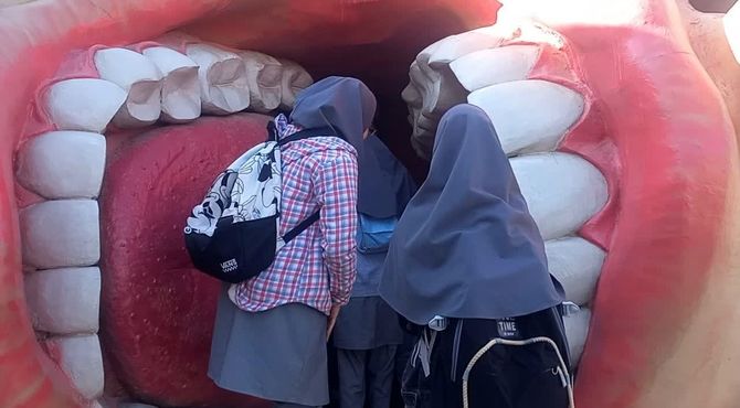 بازدید از پارک علمی - تفریحی پروفسور بازیما مشهد