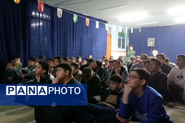 اولین روز حضور پسران ناحیه دو شهرری در مراسم معنوی اعتکاف 
