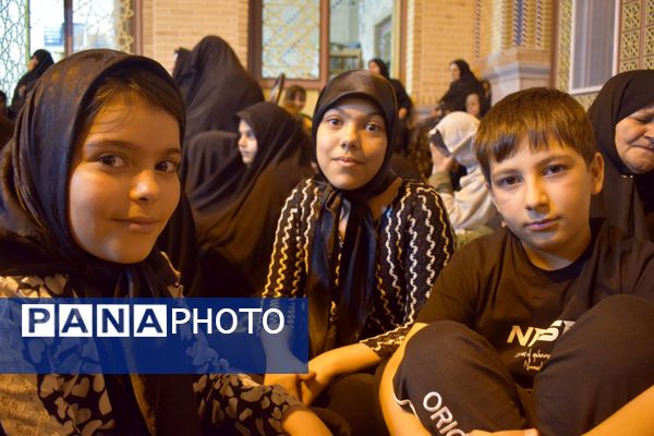 مراسم شهادت حضرت رقیه (س) در مسجد قائم (عج) شهرستان بیجار