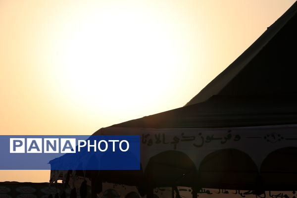 بازآفرینی نوجوان کربلا زیر آسمان لامرد