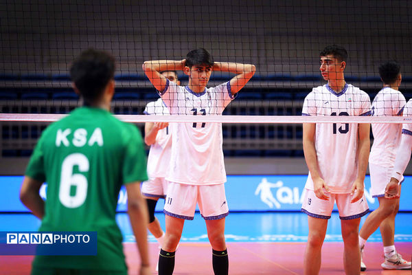 مسابقات دانش‌آموزی والیبال زیر ۱۵ سال قهرمانی جهان (ایران - عربستان)