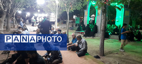 مراسم دعا و نیایش در جوار مزار شهید گمنام بوستان امام حسن مجتبی(ع) قم