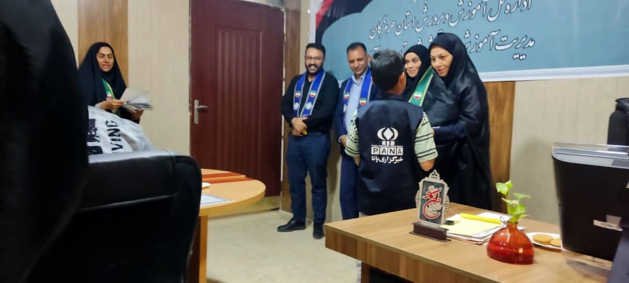 مراسم تجلیل از خبرنگاران پانای حاجی آباد