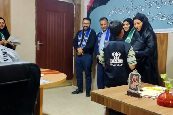 مراسم تجلیل از خبرنگاران پانای حاجی آباد