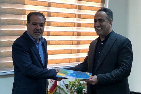 مراسم تودیع و معارفه معاون پرورشی و تربیت بدنی ناحیه دو شهرری 