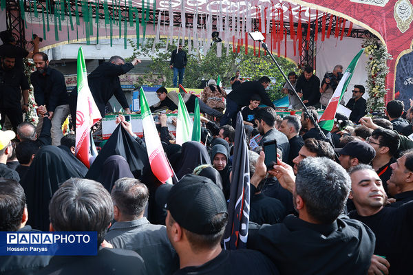 تشییع شهدای اقتدار در تهران