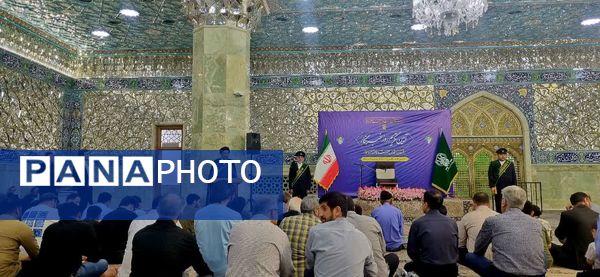 غبارروبی حرم حضرت معصومه(س) با حضور اصحاب رسانه