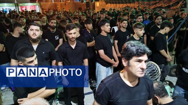 شام غریبان حسینی در گلوگاه 